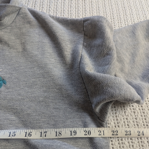 VTG Grandma Sweater Womens Small Collared Embroidered Floral Sports Accent Brand - Picture 5 of 7